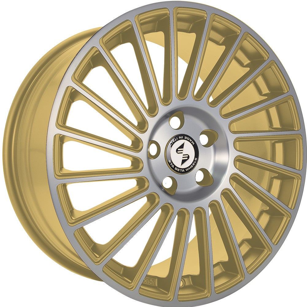 Etabeta Venti-R gold matt polish 8.5x19 ET45 - LK5/112 ML78.1