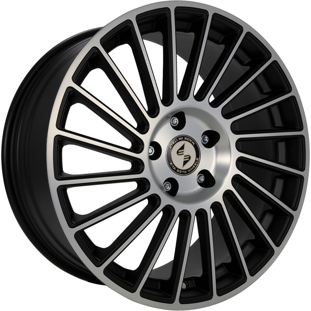 Etabeta Venti-R black matt polish Alufelge 9x20 Zoll ET25 LK 5x112 ML78.1