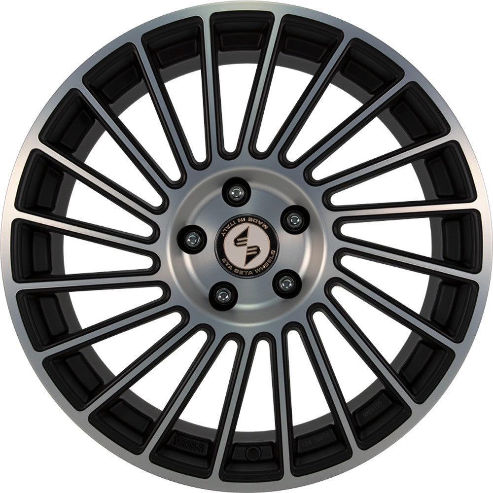 Etabeta Venti-R black matt polish Alufelge 9x20 Zoll ET25 LK 5x112 ML78.1 – Bild 2