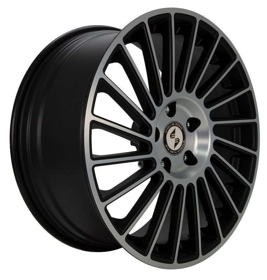 Etabeta Venti-R black matt polish Alufelge 9x20 Zoll ET25 LK 5x112 ML78.1 – Bild 3