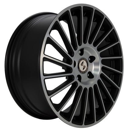 Etabeta Venti-R black matt polish Alufelge 9x20 Zoll ET25 LK 5x112 ML78.1 – Bild 3