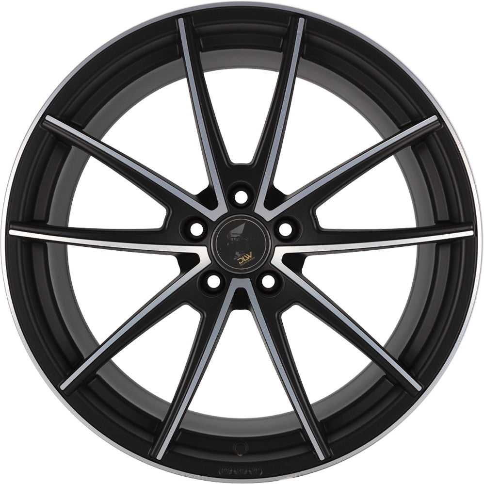 Etabeta Manay black matt polish 9x20 ET42 - LK5/112 ML78.1
