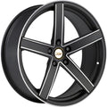 Etabeta Uros S black matt face lip Alufelge 9x20 Zoll ET42 LK 5x112 ML78.1