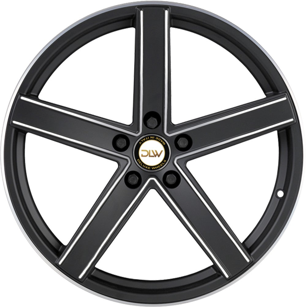 Etabeta Uros S black matt face lip 9x20 ET42 - LK5/112 ML78.1
