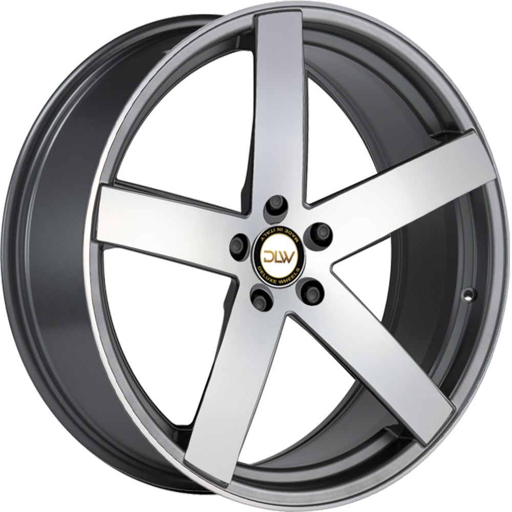 Etabeta Uros-K S anthracite matt full polished 9x20 ET35 - LK5/112 ML78.1