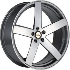 Etabeta Uros-K S anthracite matt full polished Alufelge 9x20 Zoll ET35 LK 5x112 ML78.1