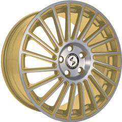 Etabeta Venti-R Gold Matt Full Polish Alufelge 8.5x19 Zoll ET45 LK 5x114.3 ML78.1