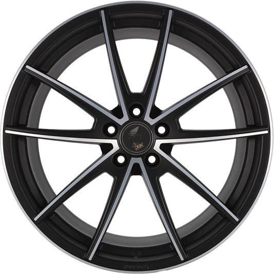 Etabeta Manay-K black matt polish 11x19 ET45 - LK5/130 ML71.6