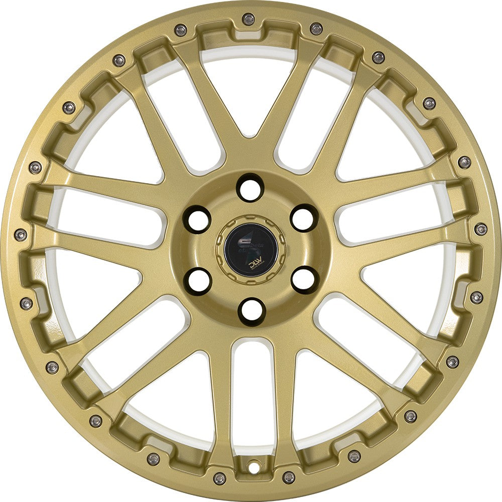 Etabeta Combat CV gold shiny 8x17 ET25 - LK6/139.7 ML106