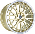Etabeta Unit gold matt lip polished Alufelge 9x21 Zoll ET40 LK 5x112 ML66.5