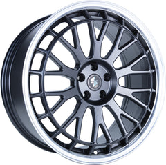 Etabeta Unit black matt lip polished Alufelge 9x21 Zoll ET40 LK 5x112 ML66.5