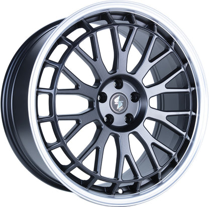 Etabeta Unit black matt lip polished 9x21 ET40 - LK5/112 ML66.5