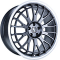 Etabeta Unit black matt lip polished Alufelge 9.5x21 Zoll ET50 LK 5x112 ML66.5