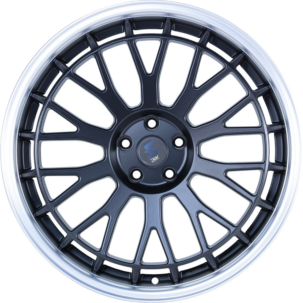 Etabeta Unit black matt lip polished 9.5x21 ET50 - LK5/112 ML66.5