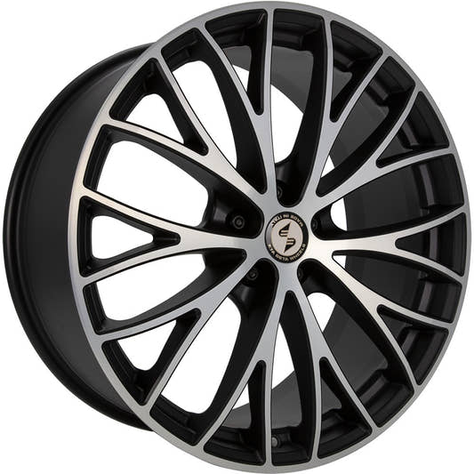 Etabeta Piuma-C black matt full polished Alufelge 11.5x22 Zoll ET20 LK 5x130 ML71.6