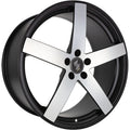 Etabeta Uros Black Matt Polish Alufelge 9x20 Zoll ET42 LK 5x112 ML78.1