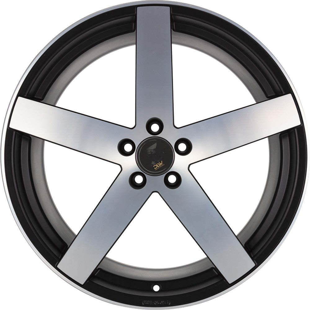 Etabeta Uros-K black matt full polished 10.5x20 ET48 - LK5/130 ML71.6