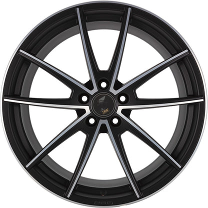 Etabeta Manay-K black matt polish 8.5x19 ET38 - LK5/120 ML78.1
