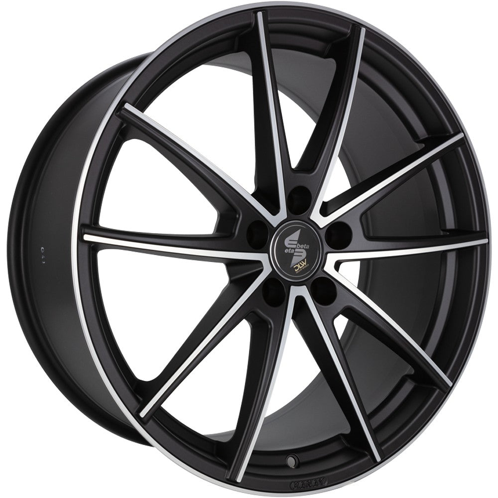 Etabeta Manay-K black matt polish 9.5x19 ET45 - LK5/130 ML71.6