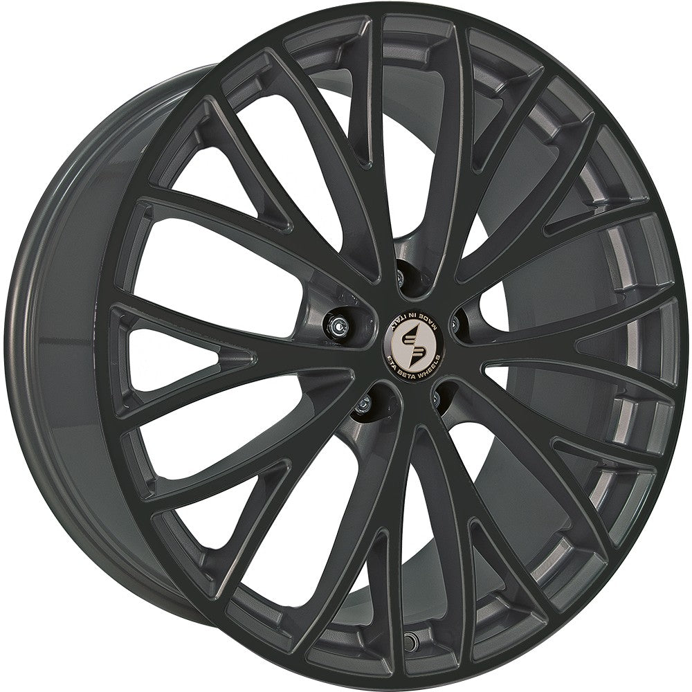 Etabeta Piuma-C anthracite shiny black face 8.5x19 ET45 - LK5/112 ML78.1