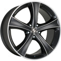 Etabeta Tettsut black matt full polish Alufelge 9x19 Zoll ET40 LK 5x120 ML74.1