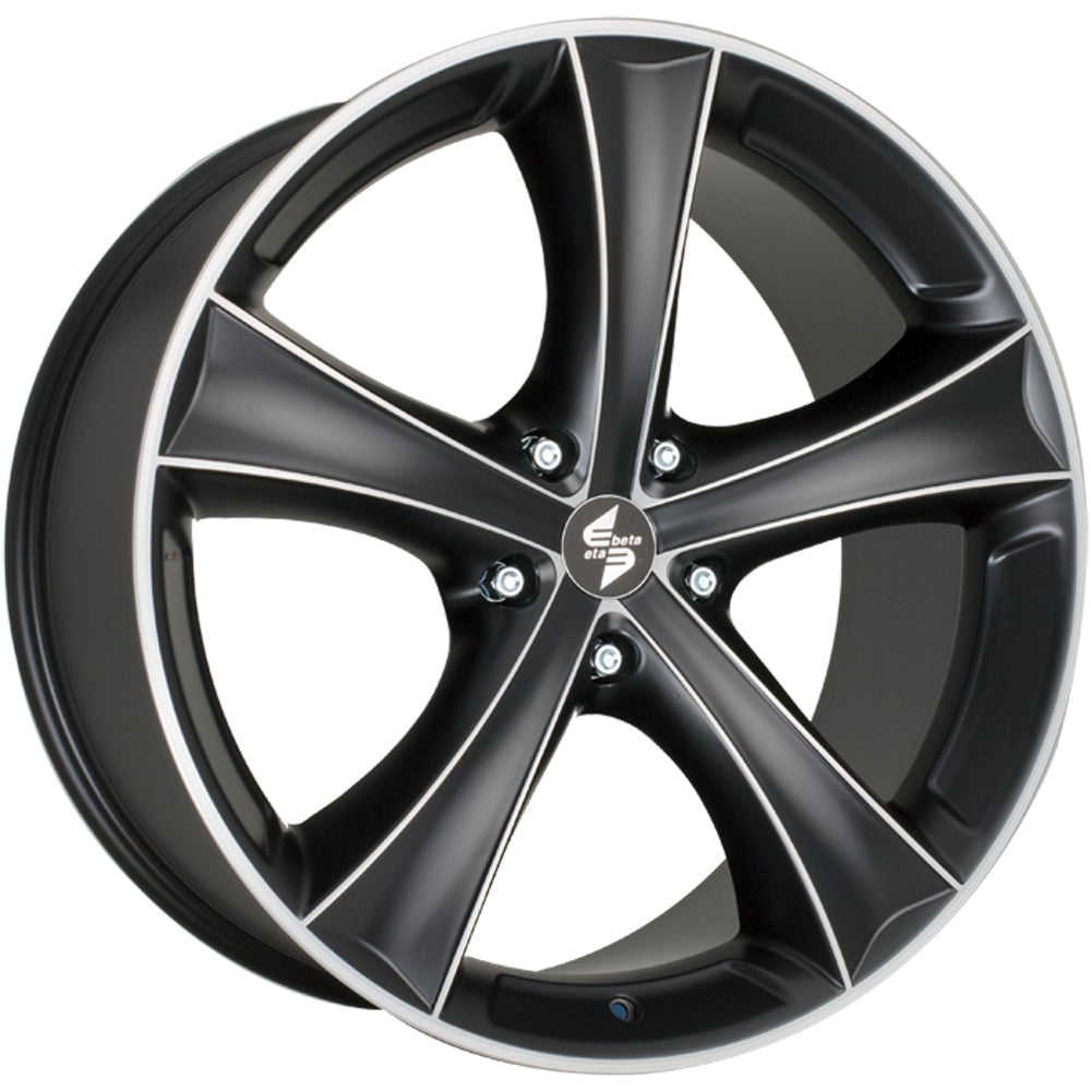 Etabeta Tettsut black matt full polish 9x19 ET40 - LK5/120 ML74.1