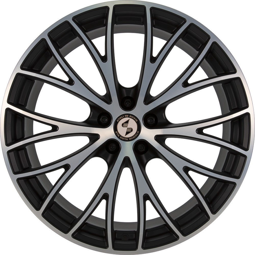 Etabeta Piuma-C black matt full polished *VW Bus* 8.5x19 ET42 - LK5/120 ML65.1