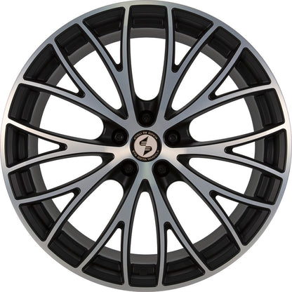Etabeta Piuma-C black matt full polished Alufelge 9.5x19 Zoll ET35 LK 5x112 ML78.1 – Bild 2