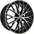 Etabeta Piuma Black Matt Full Polish Alufelge 8x18 Zoll ET45 LK 5x108 ML73.1