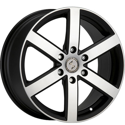Etabeta Robus black matt full polished Alufelge 8x18 Zoll ET50 LK 6x130 ML84.1