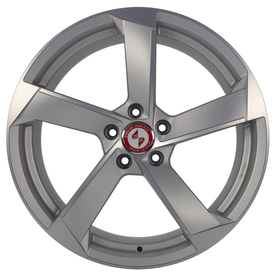 Etabeta Magic silver matt full polished 8.5x19 ET32 - LK5/112 ML66.5