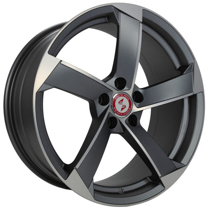 Etabeta Magic anthracite matt full polished 8.5x20 ET25 - LK5/112 ML66.5