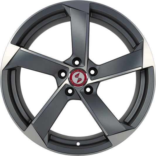 Etabeta Magic anthracite matt full polished 8.5x20 ET25 - LK5/112 ML66.5