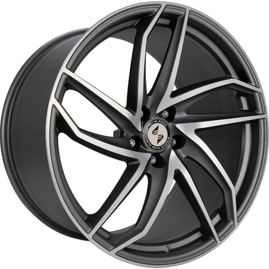 Etabeta Heron anthracite matt full polished 8.5x20 ET45 - LK5/108 ML63.4