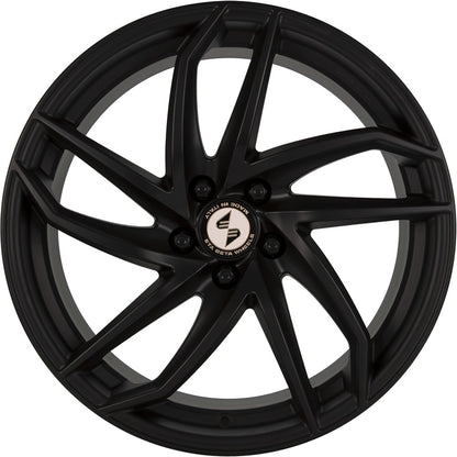 Etabeta Heron black matt 8.5x19 ET45 - LK5/108 ML78.1