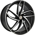 Etabeta Heron black matt full polished Alufelge 8.5x20 Zoll ET33 LK 5x114.3 ML78.1