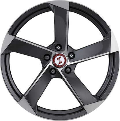 Etabeta Magic anthracite shiny full polished 8.5x19 ET47 - LK5/112 ML66.5