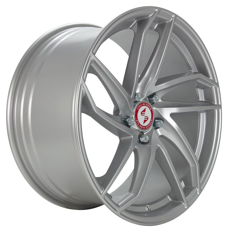 Etabeta Heron silver Alufelge 8.5x19 Zoll ET42 LK 5x120 ML78.1 – Bild 3