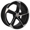 Etabeta Magic black matt full polished Alufelge 8.5x20 Zoll ET25 LK 5x112 ML66.5