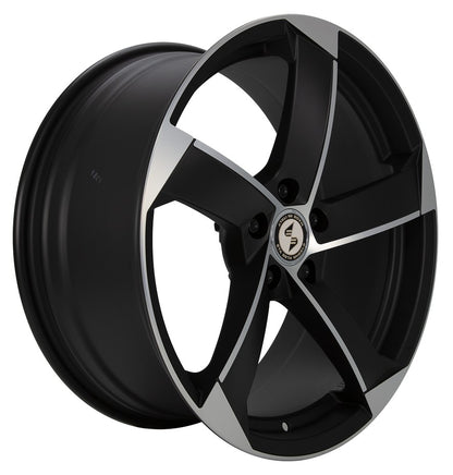 Etabeta Magic black matt full polished 9x20 ET25 - LK5/112 ML66.5