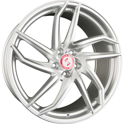 Etabeta Heron-K silver Alufelge 10x20 Zoll ET45 LK 5x112 ML78.1 – Bild 5
