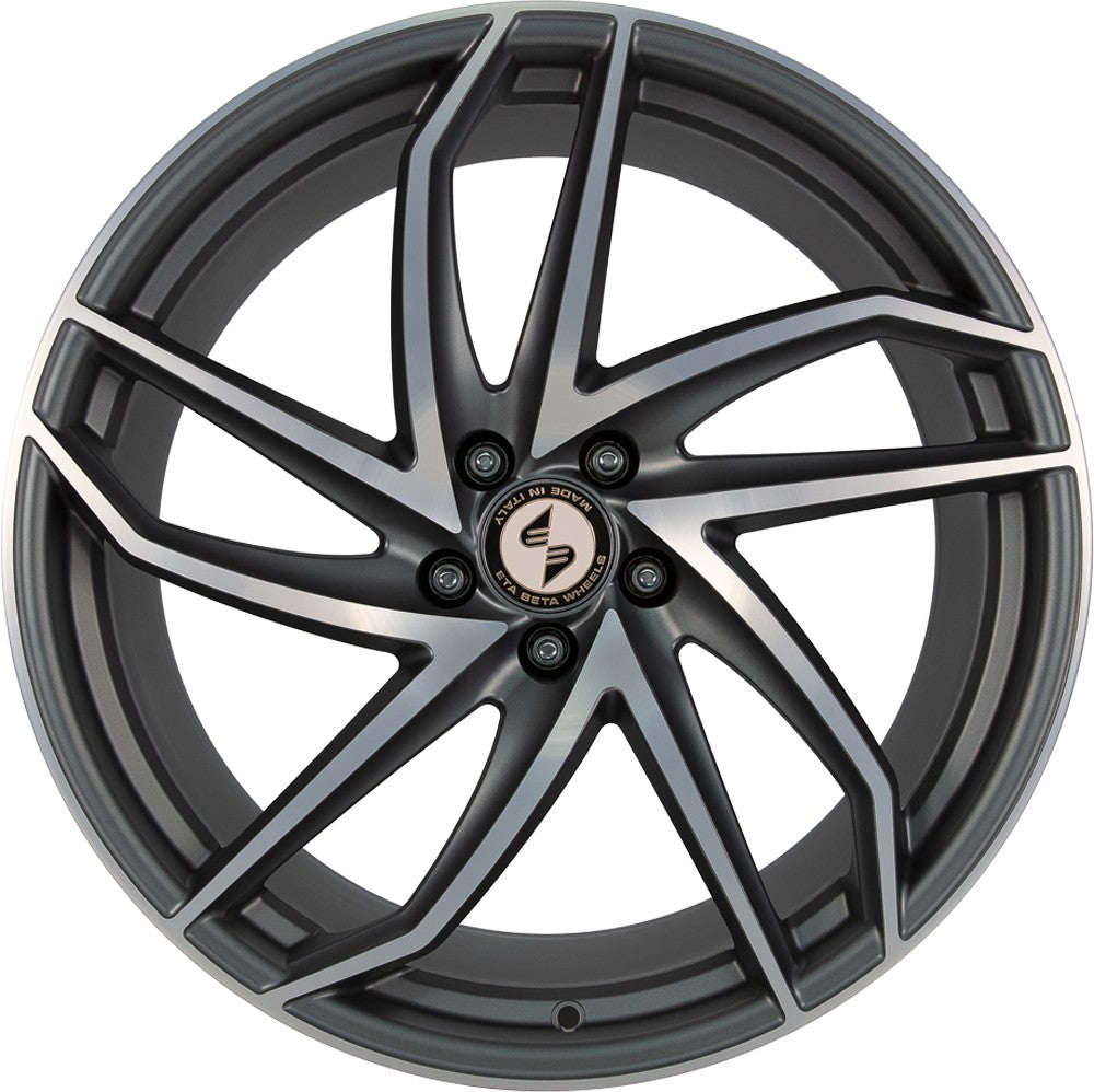 Etabeta Heron-K anthracite matt full polished 10x20 ET19 - LK5/112 ML66.5