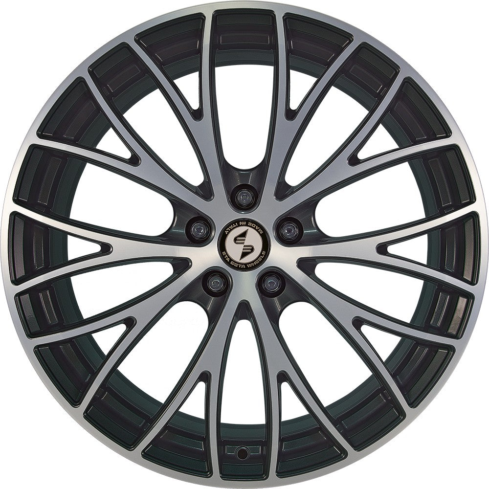 Etabeta Piuma-C black shiny polish 9x20 ET45 - LK5/112 ML78.1