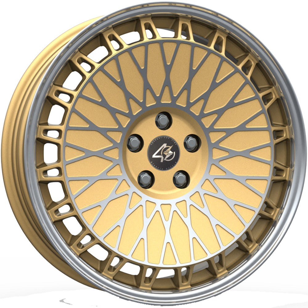 Etabeta EB40 gold matt lip face 8.5x19 ET45 - LK5/112 ML73.06