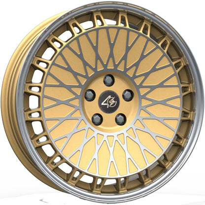Etabeta EB40 gold matt lip face 8.5x19 ET45 - LK5/112 ML73.06