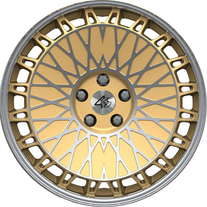 Etabeta EB40 gold matt lip face 8.5x19 ET45 - LK5/112 ML73.06