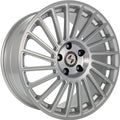 Etabeta Venti-R silver shiny polish Alufelge 9x20 Zoll ET35 LK 5x120 ML65.1