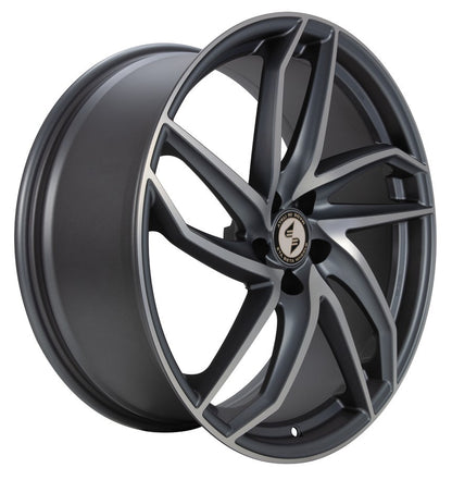 Etabeta Heron anthracite matt full polished *VW Bus* 8.5x19 ET42 - LK5/120 ML65.1