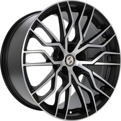 Etabeta Medusa black matt polish Alufelge 9.5x21 Zoll ET37 LK 5x112 ML66.5