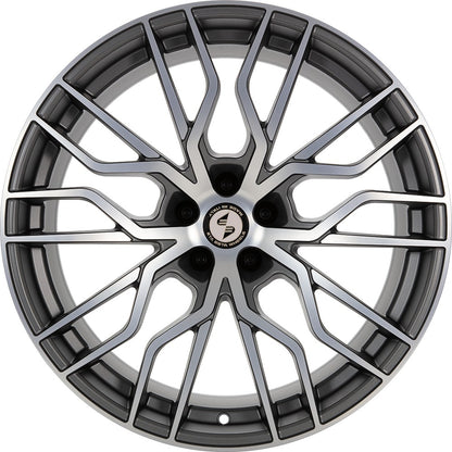 Etabeta Medusa anthracite matt full polished 9.5x21 ET45 - LK5/112 ML66.5